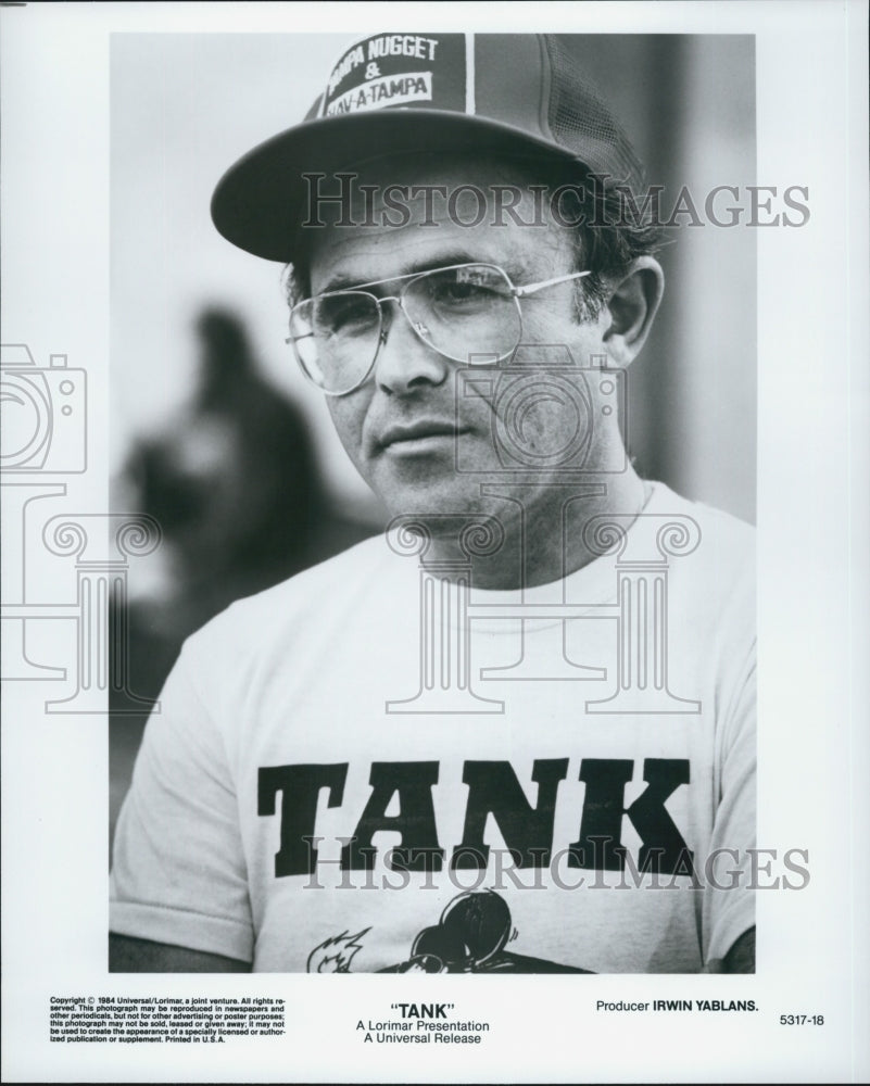 1984 Press Photo "Tank" Film Actor James Garner - Historic Images