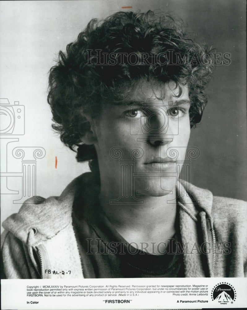 1984 Press Photo Christopher Collet in &quot;Firstborn&quot; - Historic Images