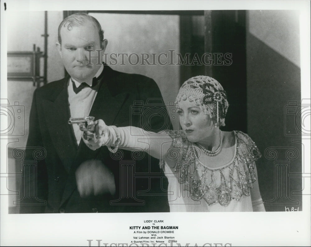 1983 Press Photo "Kitty and the Bagman" Liddy Clark - Historic Images