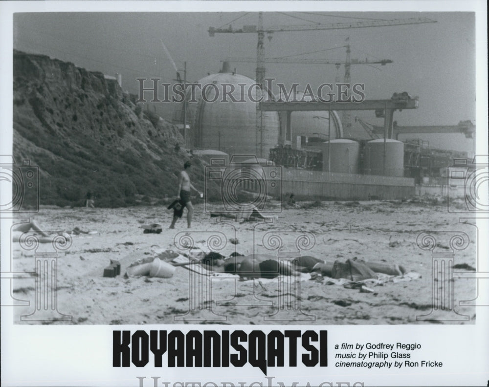 1982 Press Photo "Koyaanisqatsi" Lou Dobbs - Historic Images