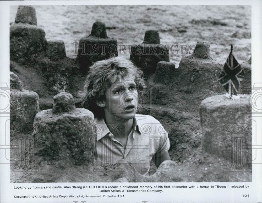 1977 Press Photo  "Equus"  Peter Firth - Historic Images