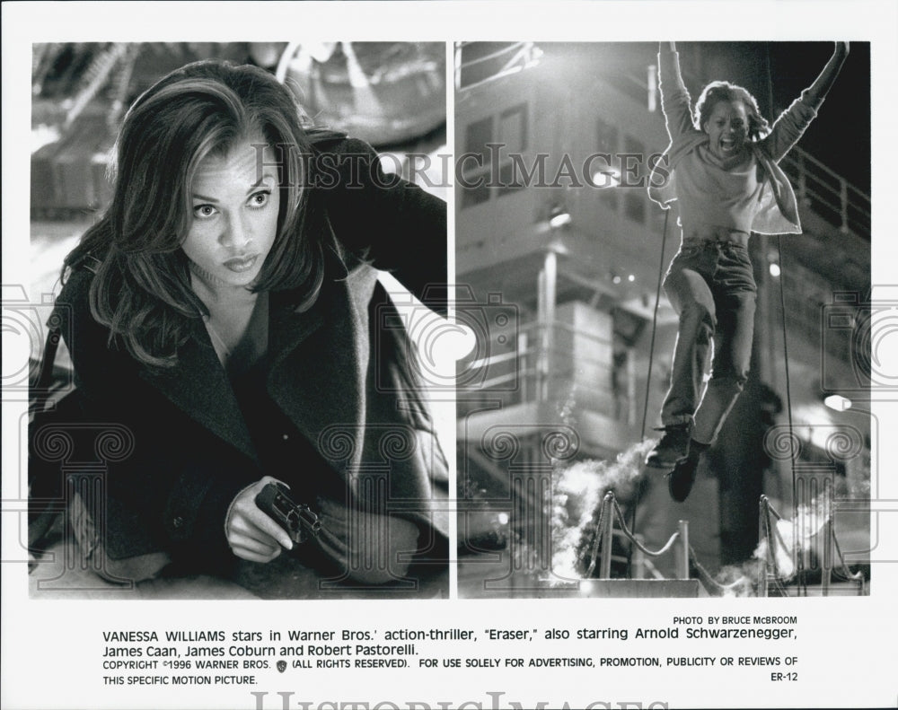 1996 Press Photo  &quot;Eraser&quot; Vanessa Williams - Historic Images