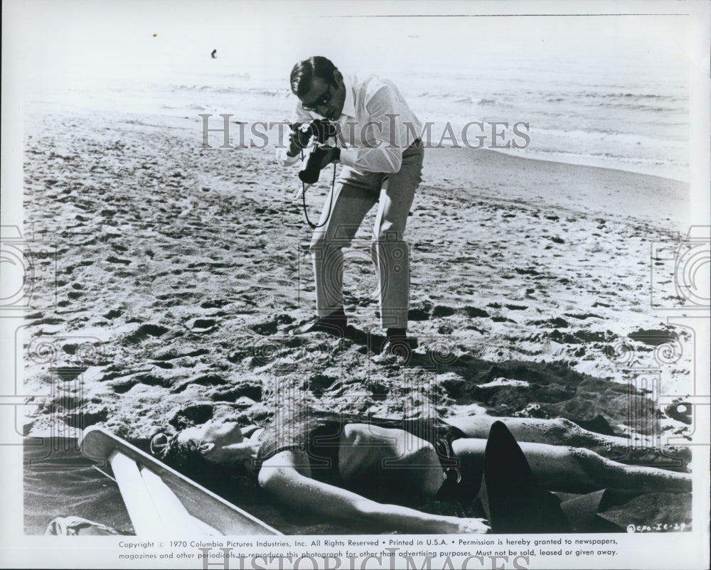 1970 Press Photo Actors in a COlumbia Pictures film - DFPG11041 - Historic Images