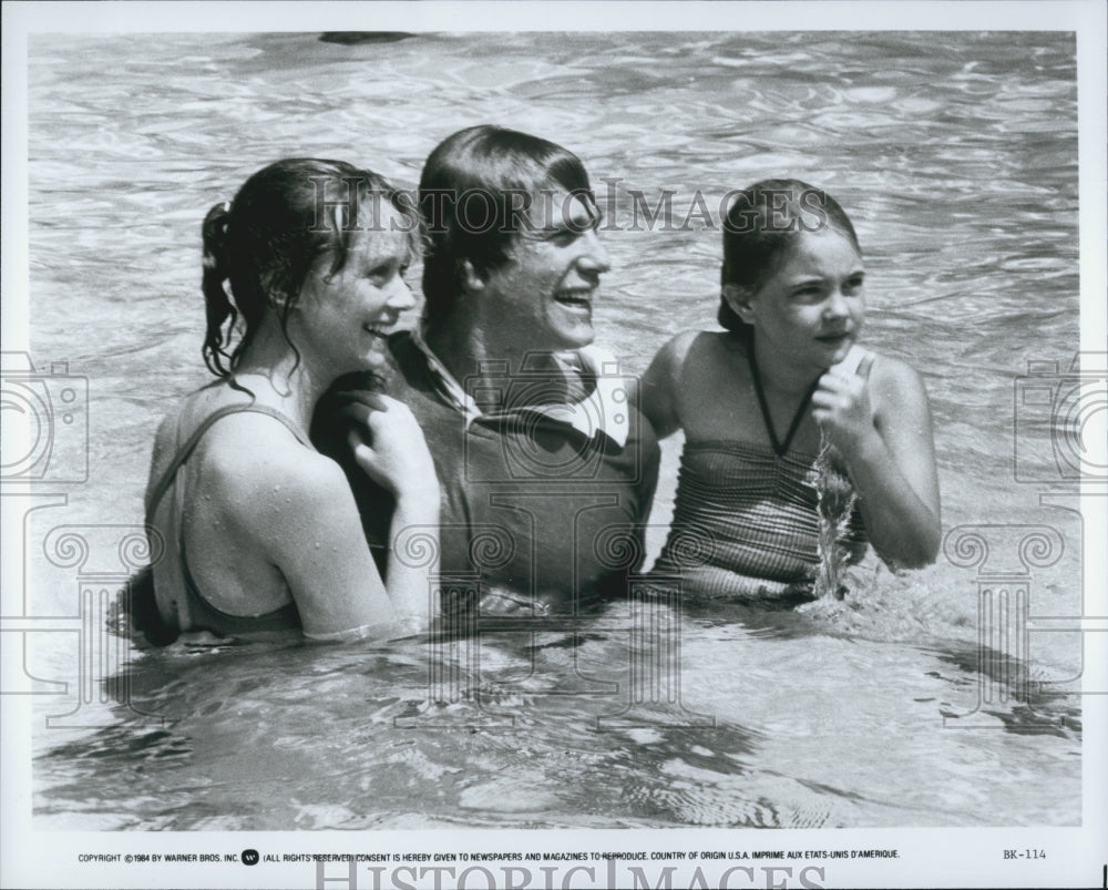 1984 Press Photo Actors in a Warner Brothers film - Historic Images