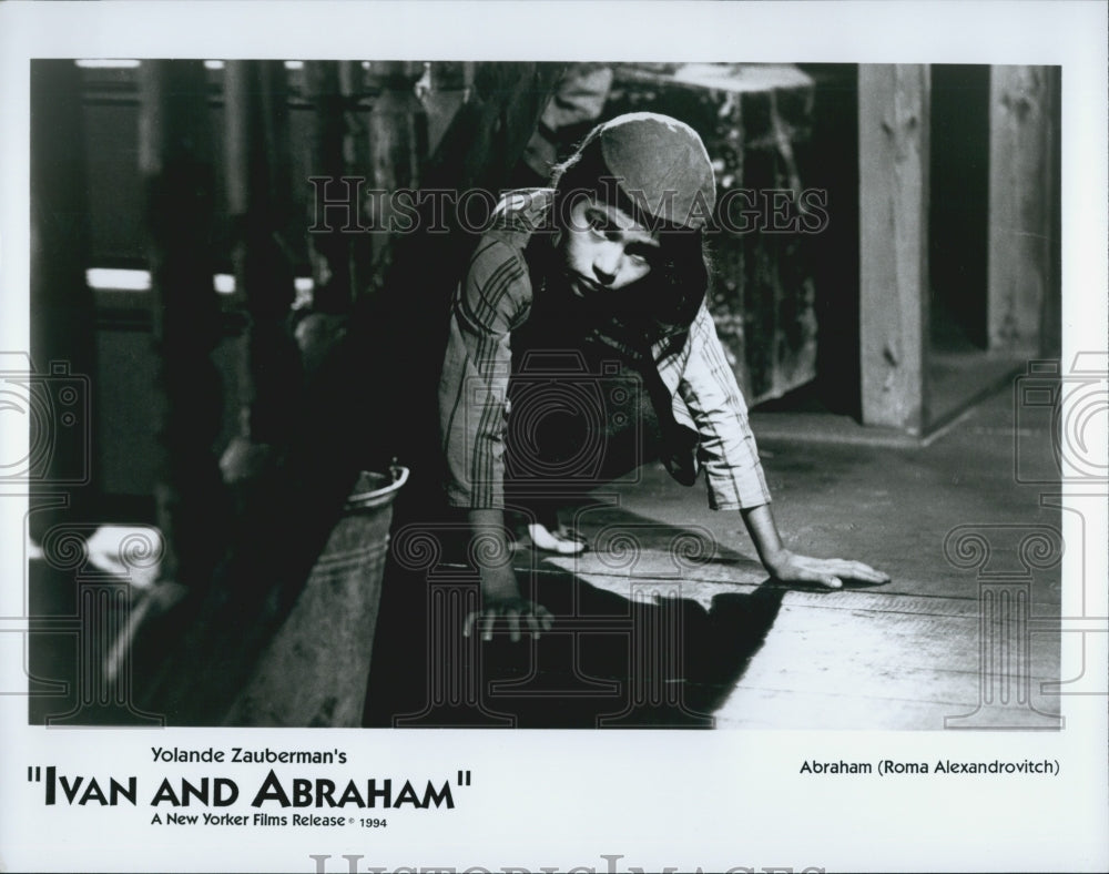 1994 Press Photo Actor Roma Alexandrovitch in "Ivan and Abraham" Film - Historic Images