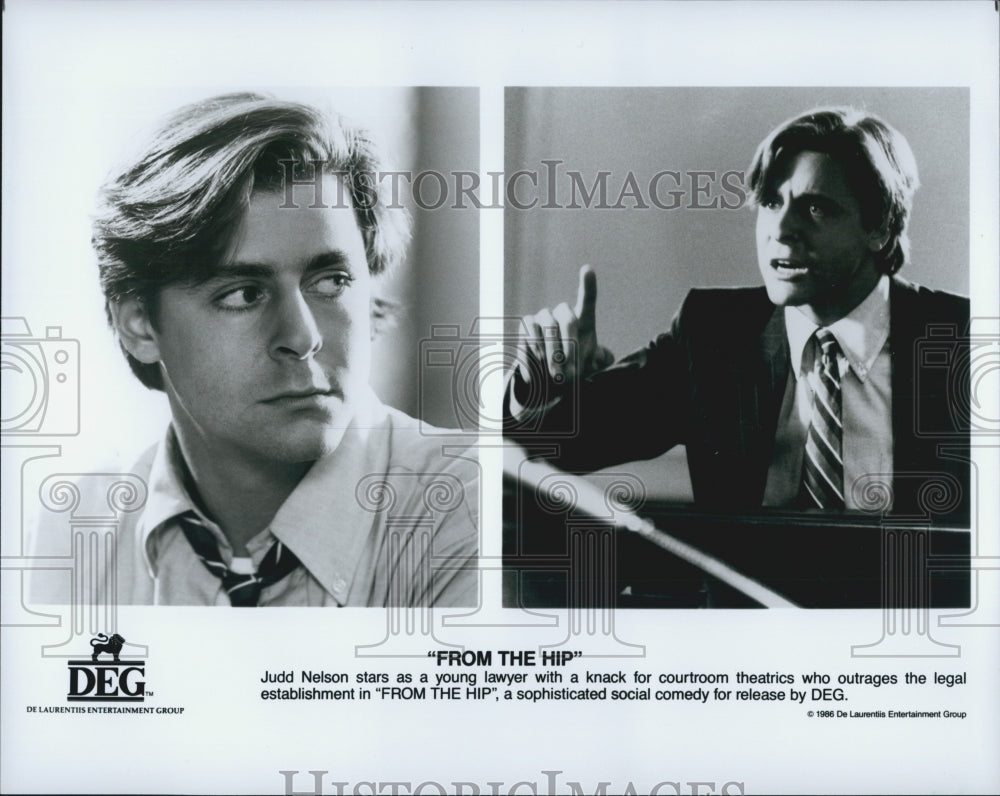 1986 Judd Nelson in &quot;From the Hip&quot;-Historic Images