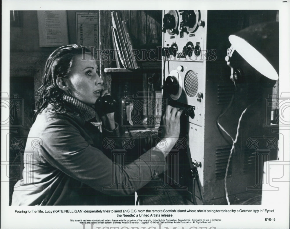 1981 Press Photo Kate Nelligan Stars In Eye Of The Needle - Historic Images