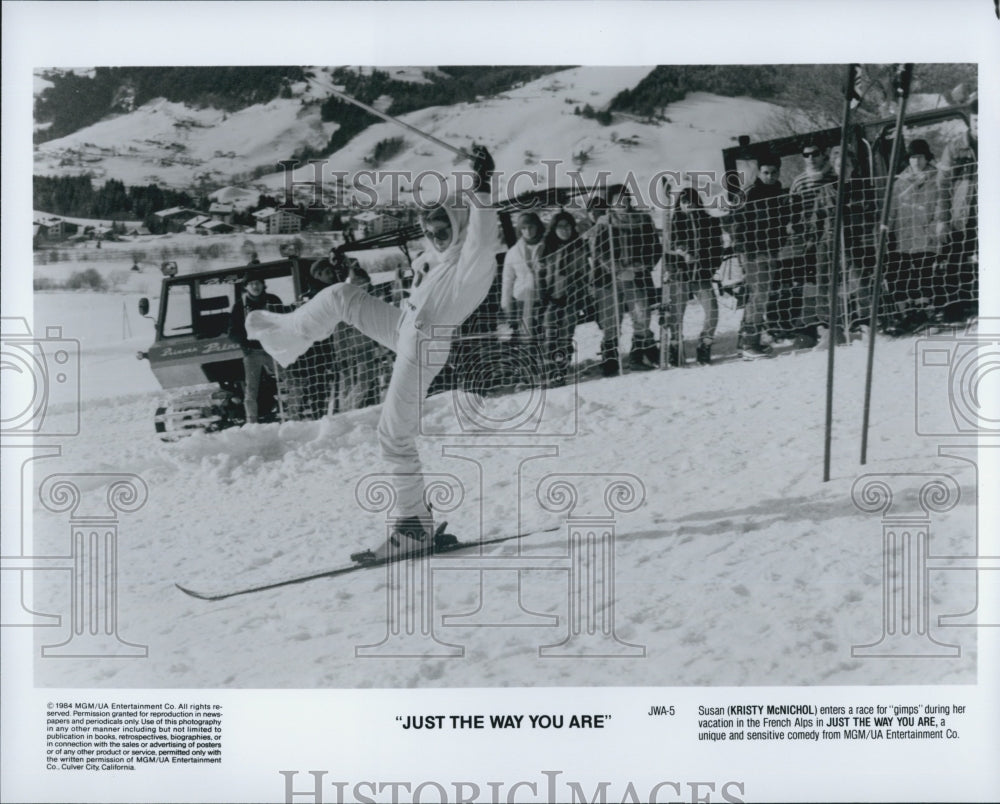 1984 Press Photo Kristy McNichol in "Just the Way You Are" - Historic Images