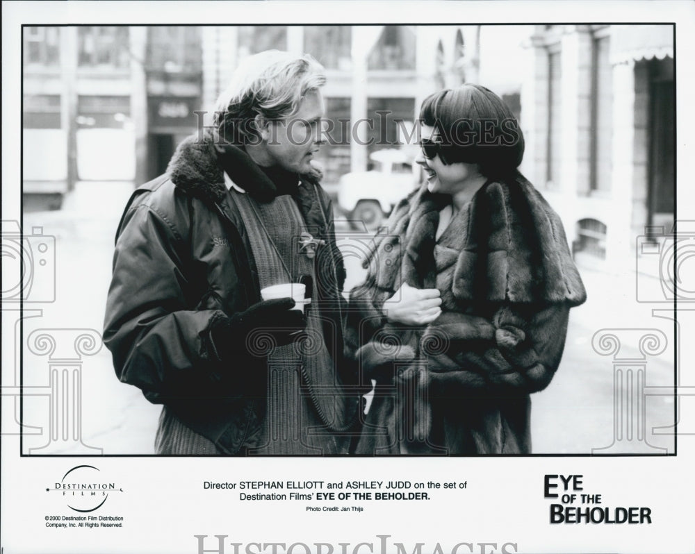 2000 Press Photo &quot;Eye of the Beholder&quot; Dir. Stephan Elliott actor Ashley Judd - Historic Images