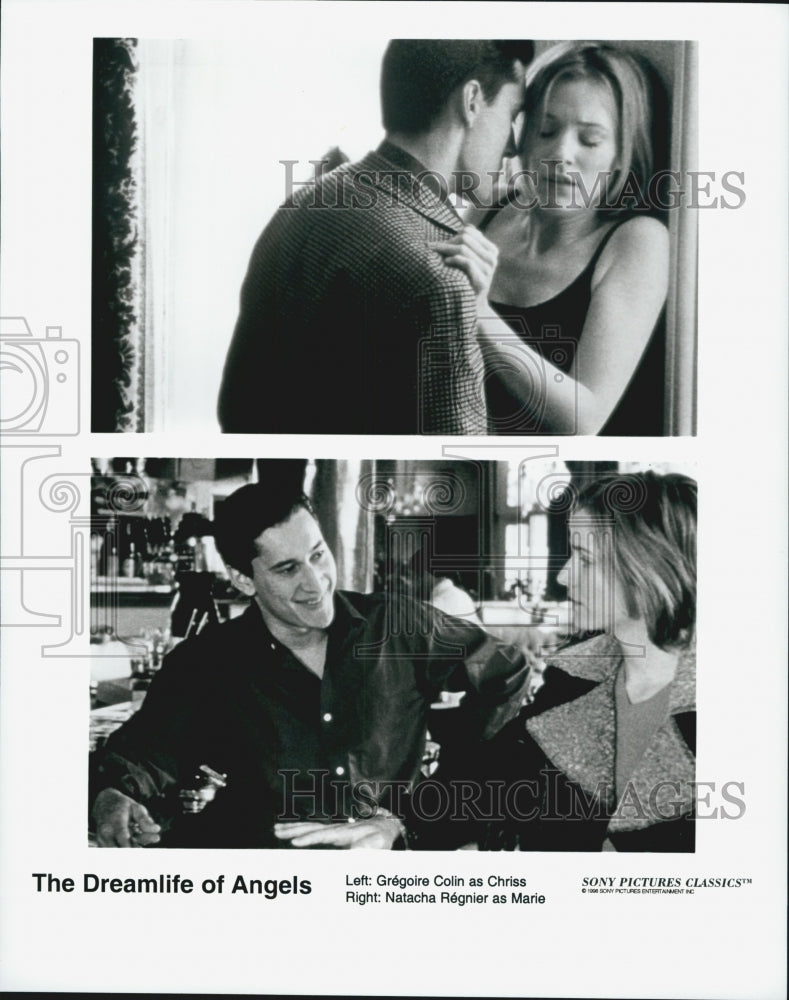 1998 Press Photo Gregoire Colin and Natacha Regier in &quot;The Dreamlife of Angels&quot; - Historic Images