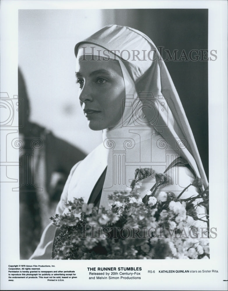 1979 Press Photo Kathleen Quinlan in "The Runner Stumbles" - Historic Images