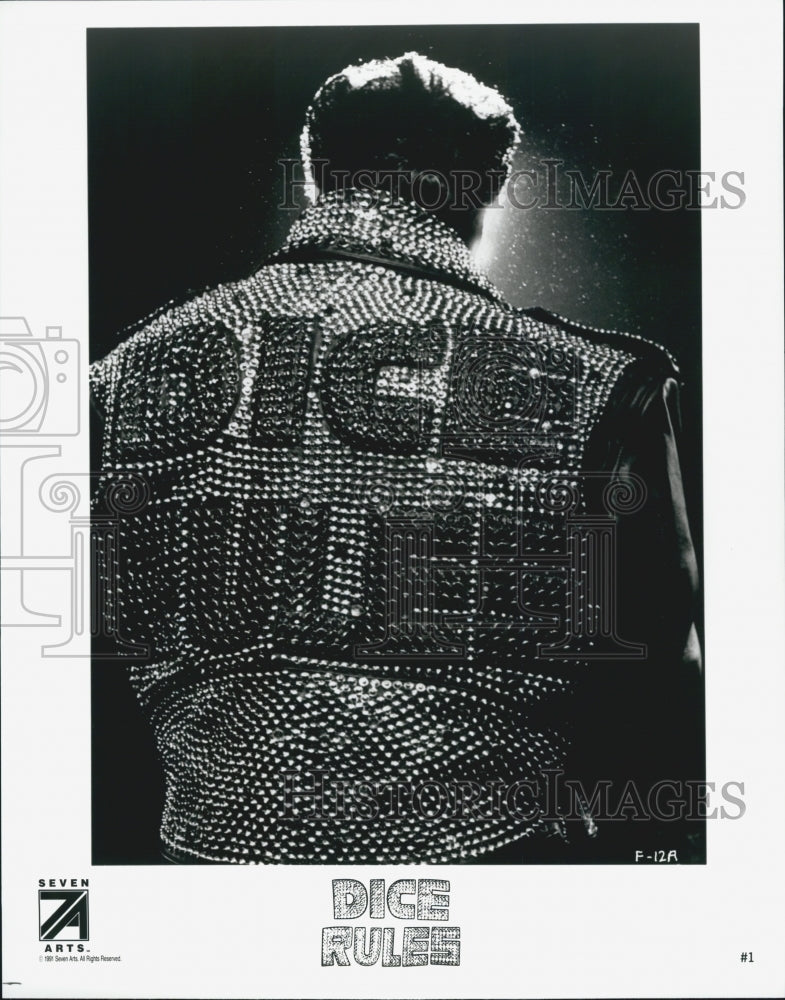 1991 Press Photo Andrew Dice Clay in &quot;Dice Rules&quot; - Historic Images