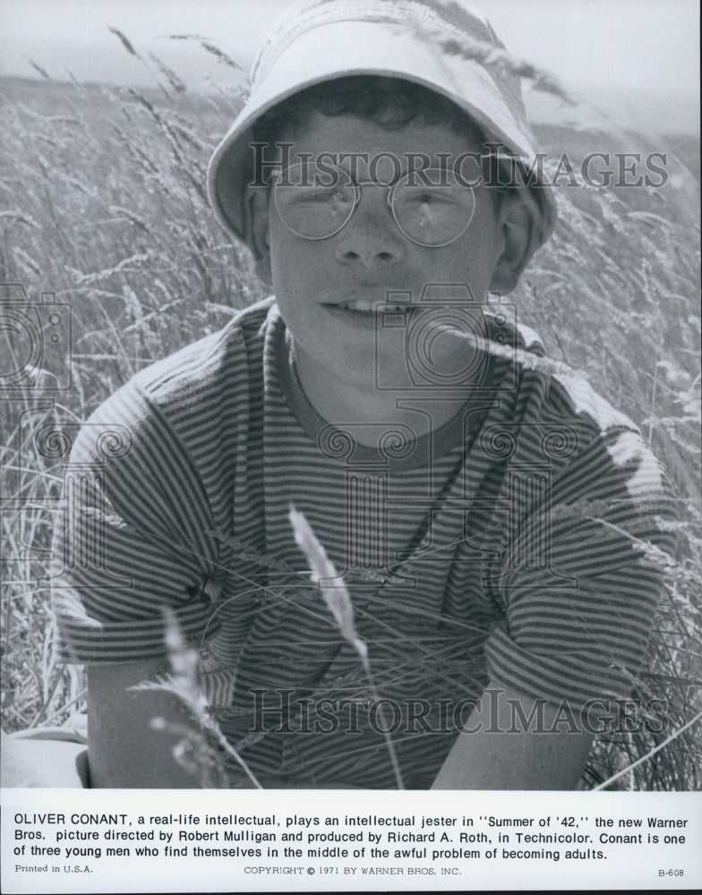 1971 Press Photo Oliver Conant "Summer of '42" - Historic Images
