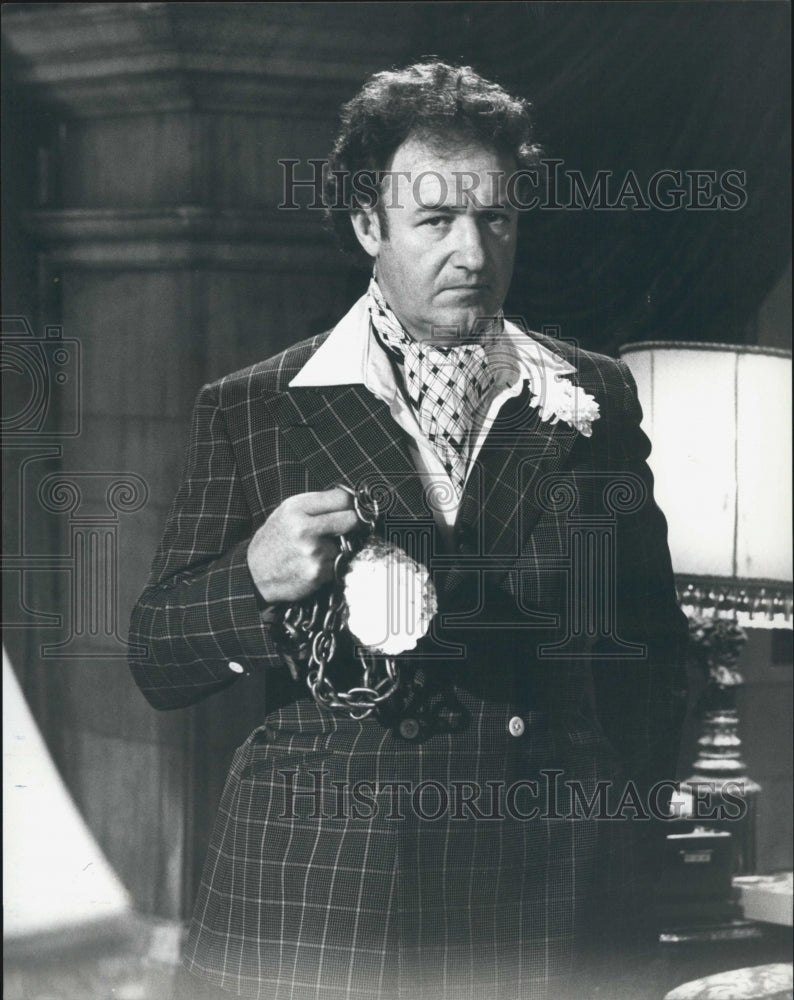 1978 Press Photo Actor Gene Hackman Starring In Action Film "Superman" - Historic Images