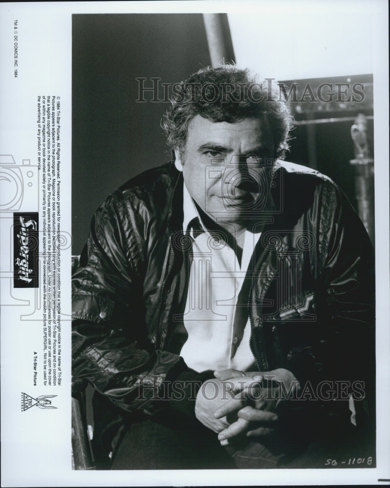 1984 Press Photo Jeannot Swarc, Director Of Action Film "Supergirl" Tri-Star - Historic Images