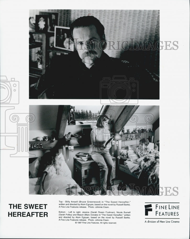1997 Press Photo "The Sweet Hereafter" Billy Greenwood,S R Fruitman,S Polley - Historic Images