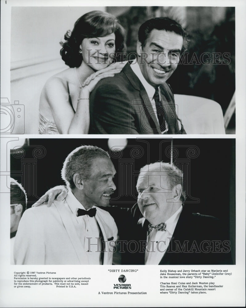 1987 Press Photo "Dirty Dancing" Kelly Bishop,Jerry Orbach,Charles H Cole - Historic Images