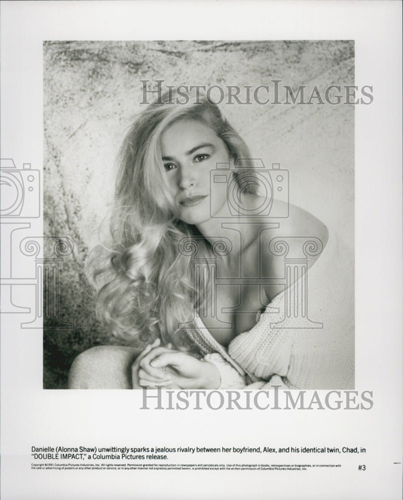 1991 Press Photo Actress Alonna Shaw in 