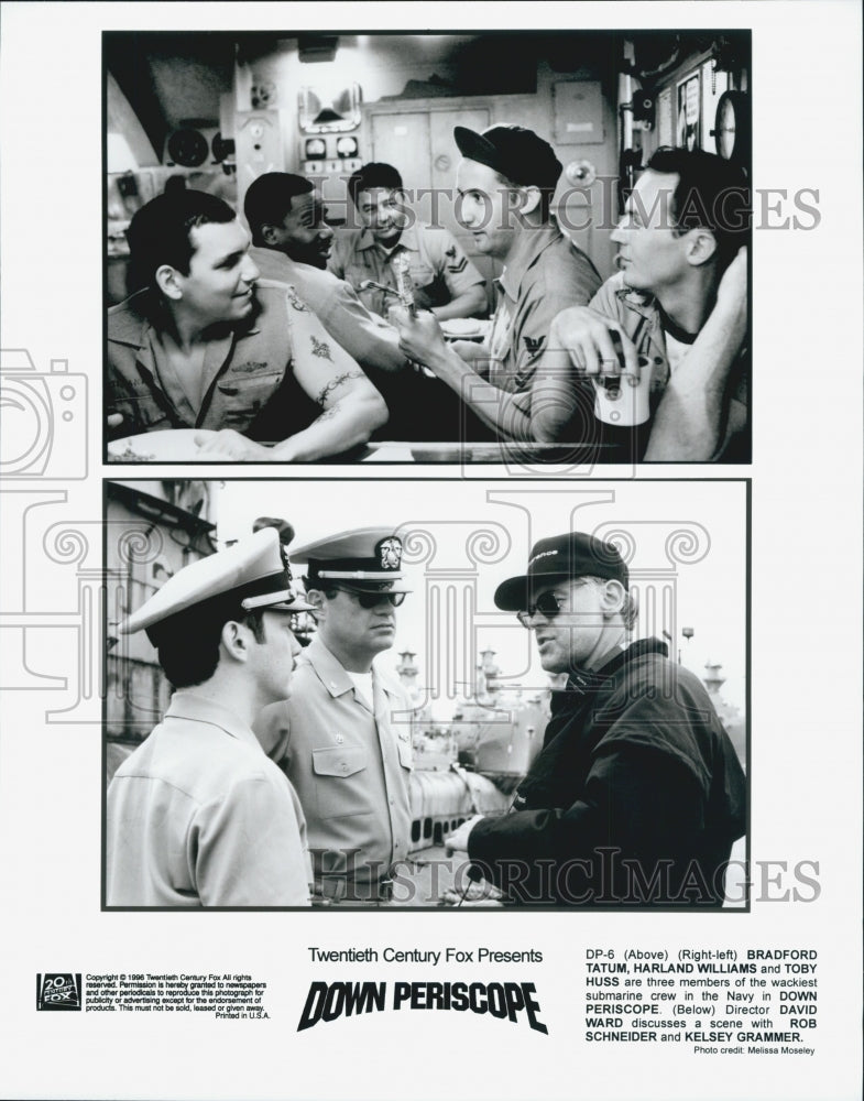 1996 Press Photo Scenes From Film Down Periscope - DFPG15993 - Historic Images