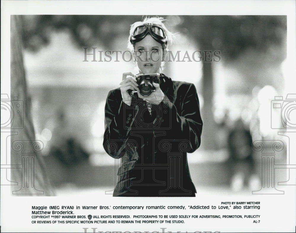 1997 Press Photo Meg Ryan Stars In Addicted To Love - Historic Images