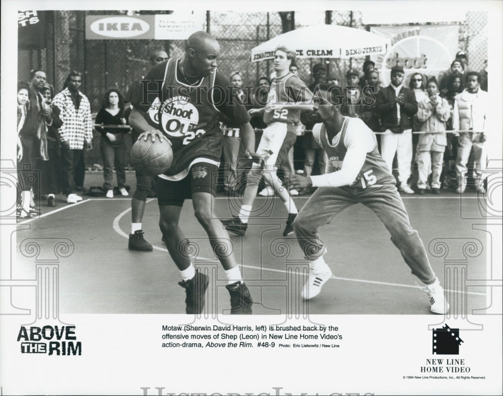 1994 Press Photo "Above the Rim" Sherwin David Harris & Leon - Historic Images