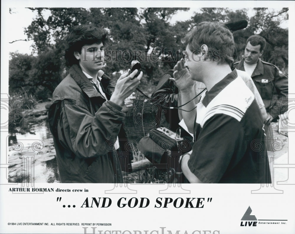1994 Press Photo "And God Spoke" director Arthur Borman - Historic Images