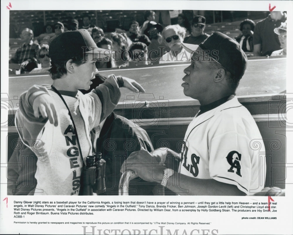 1994 Danny Glover & Joseph Gordon-Levitt In Angels In The Outfield-Historic Images