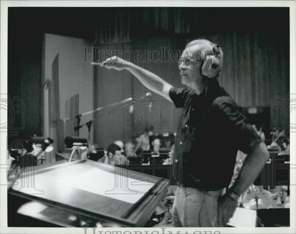 Press Photo Conductor Ralph Burns - Historic Images