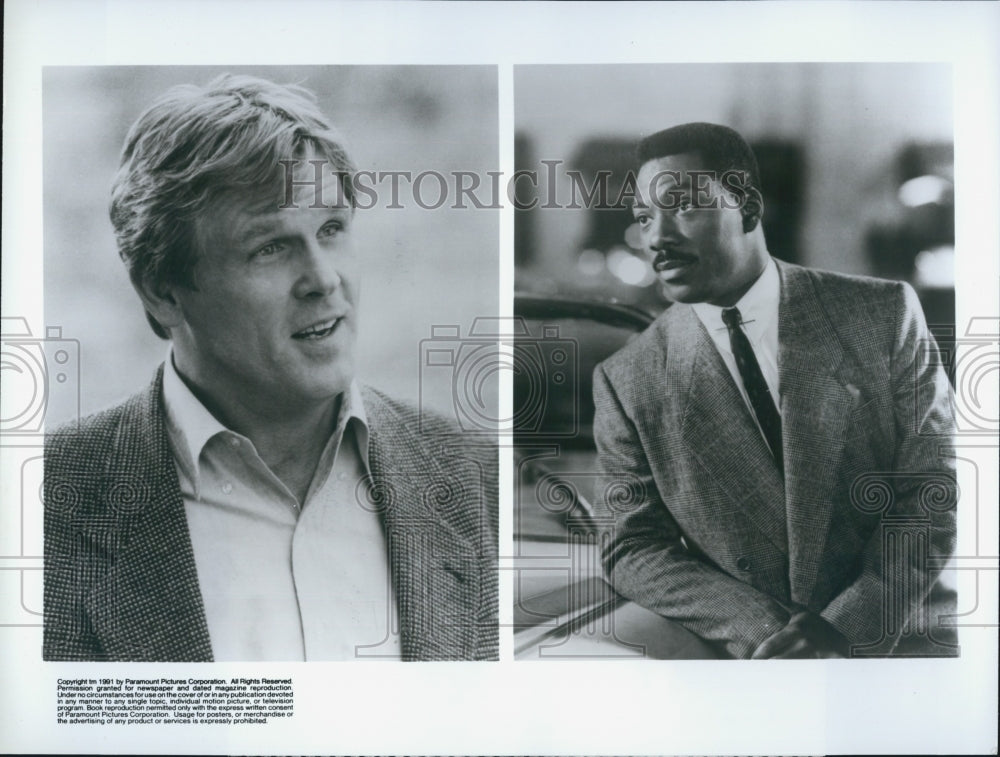 1991 Press Photo Nick Nolte, Eddie Murphy "48 Hours" - Historic Images