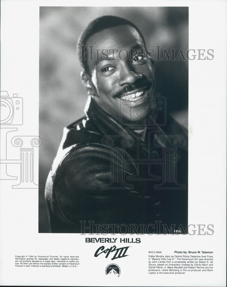 1994 Press Photo Eddie Murphy in "Beverly Hills Cop 2" - Historic Images