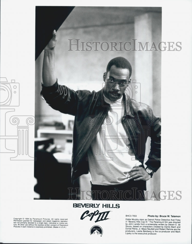 1994 Press Photo Eddie Murphy in "Beverly Hills Cop 2" - Historic Images