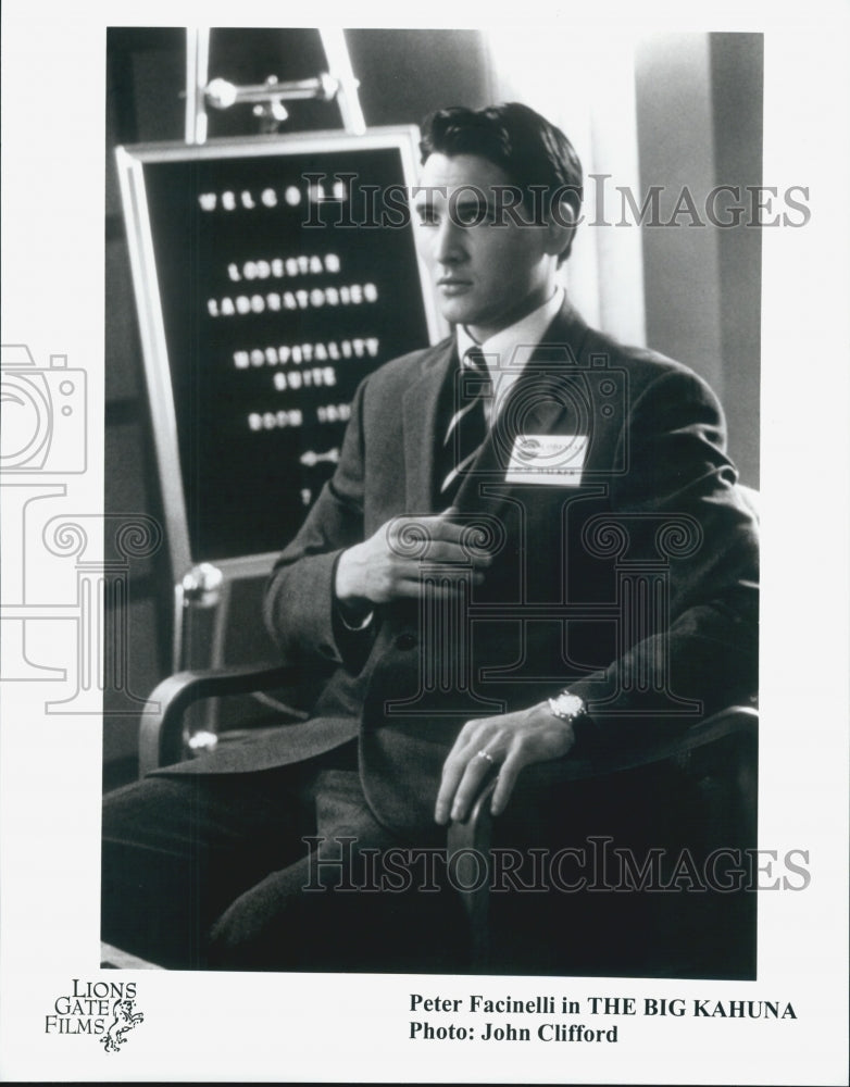 Press Photo Actor Peter Facinelli In Comedy Drama Film Star In "The Big Kahuna" - Historic Images