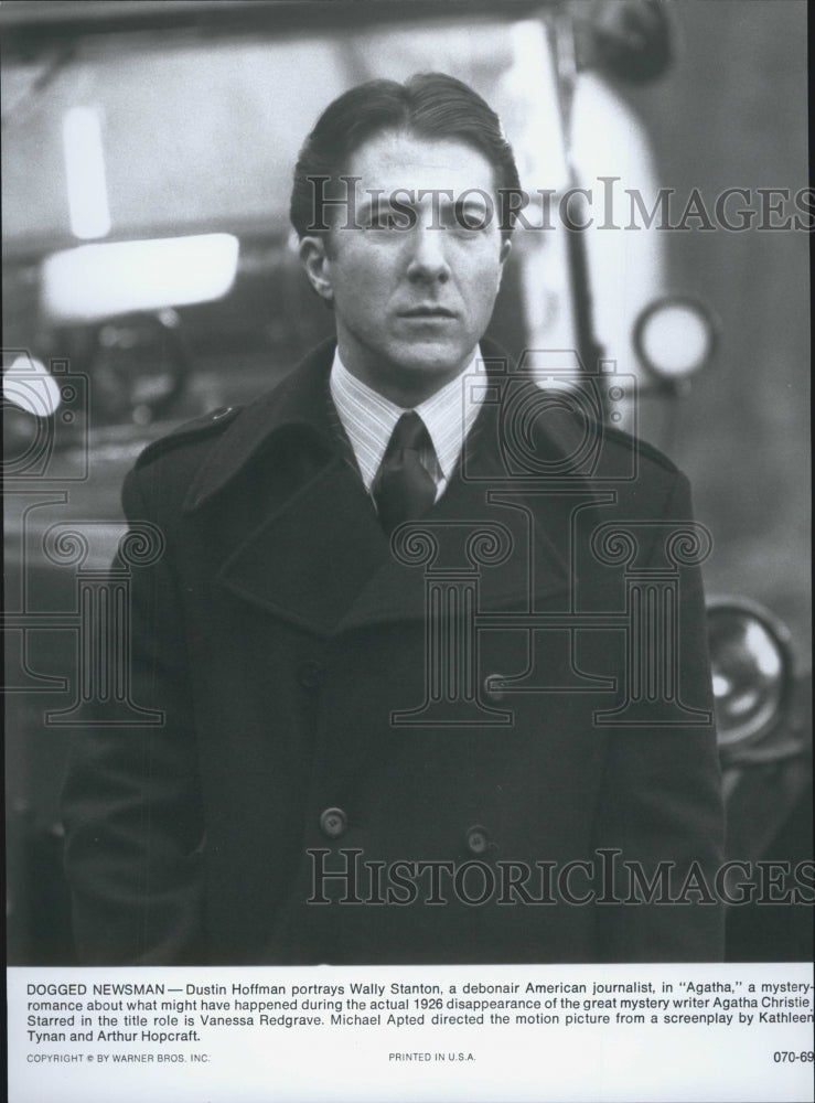 1979 Press Photo  "Agatha" Dustin Hoffman starring - Historic Images