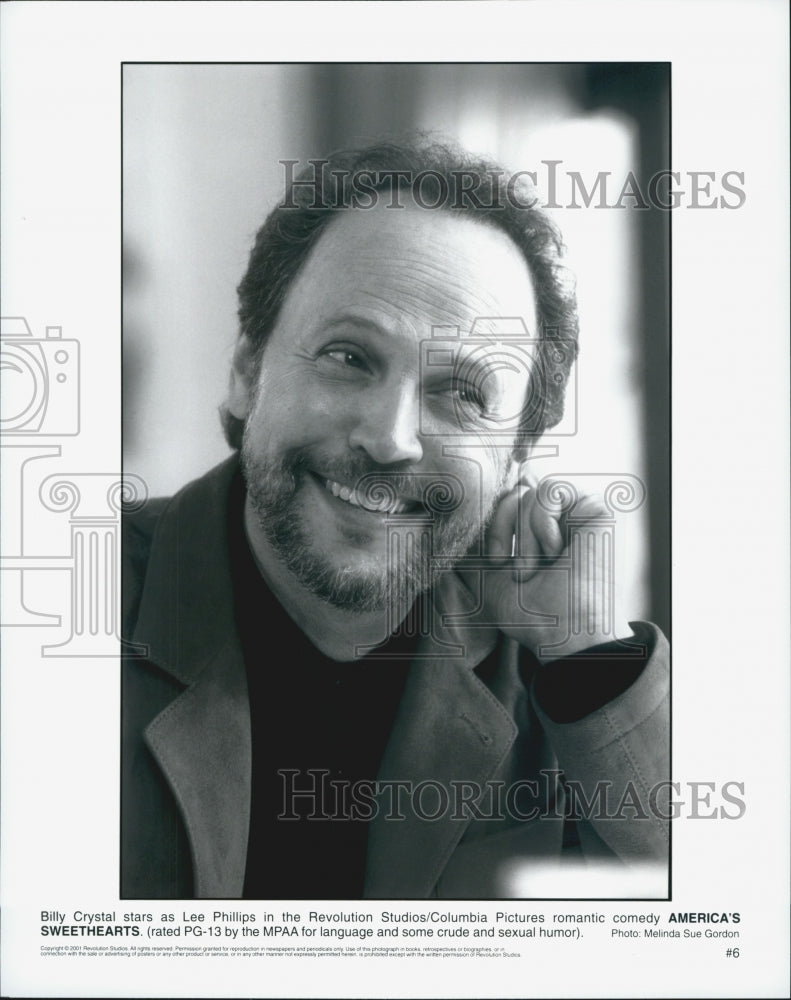 2001 Press Photo Billy Crystal in "America's Sweethearts" - Historic Images