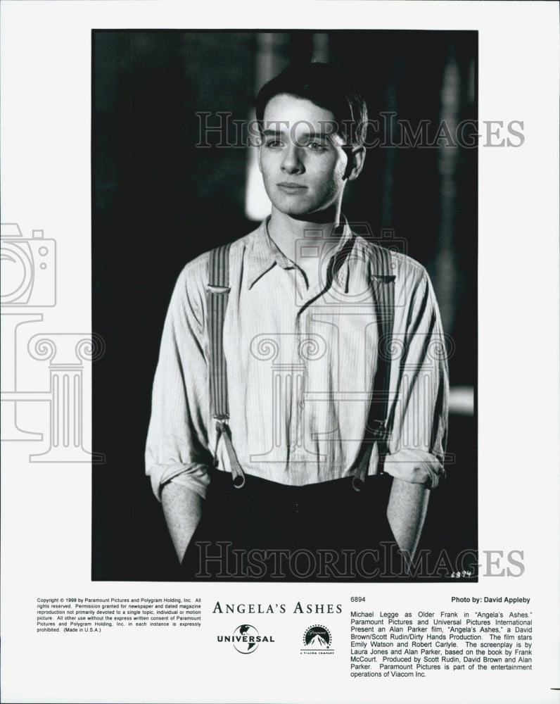 1999 Press Photo &quot;Angela&#39;s Ashes&quot;  Michael Legge - Historic Images