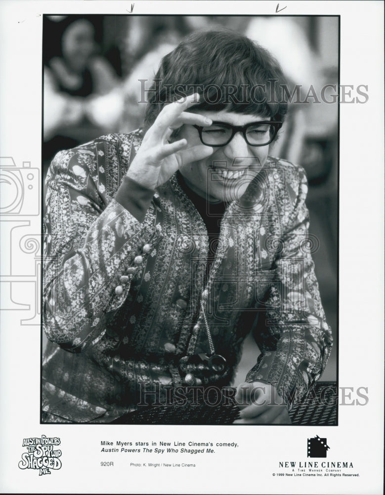 1999 Press Photo &quot;Austin Powers-The Spy Who Shagged Me&quot; Mike Meyers - Historic Images