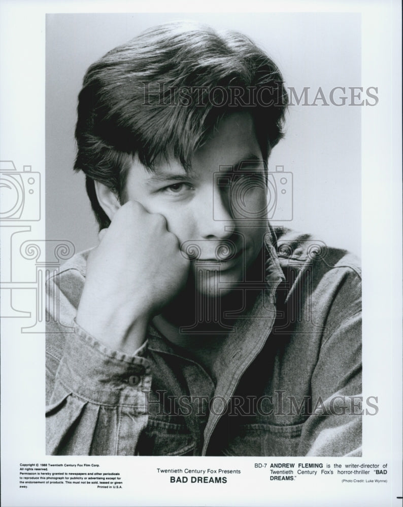 1988 Press Photo &quot;Bad Dreams&quot; Andrew Fleming - Historic Images