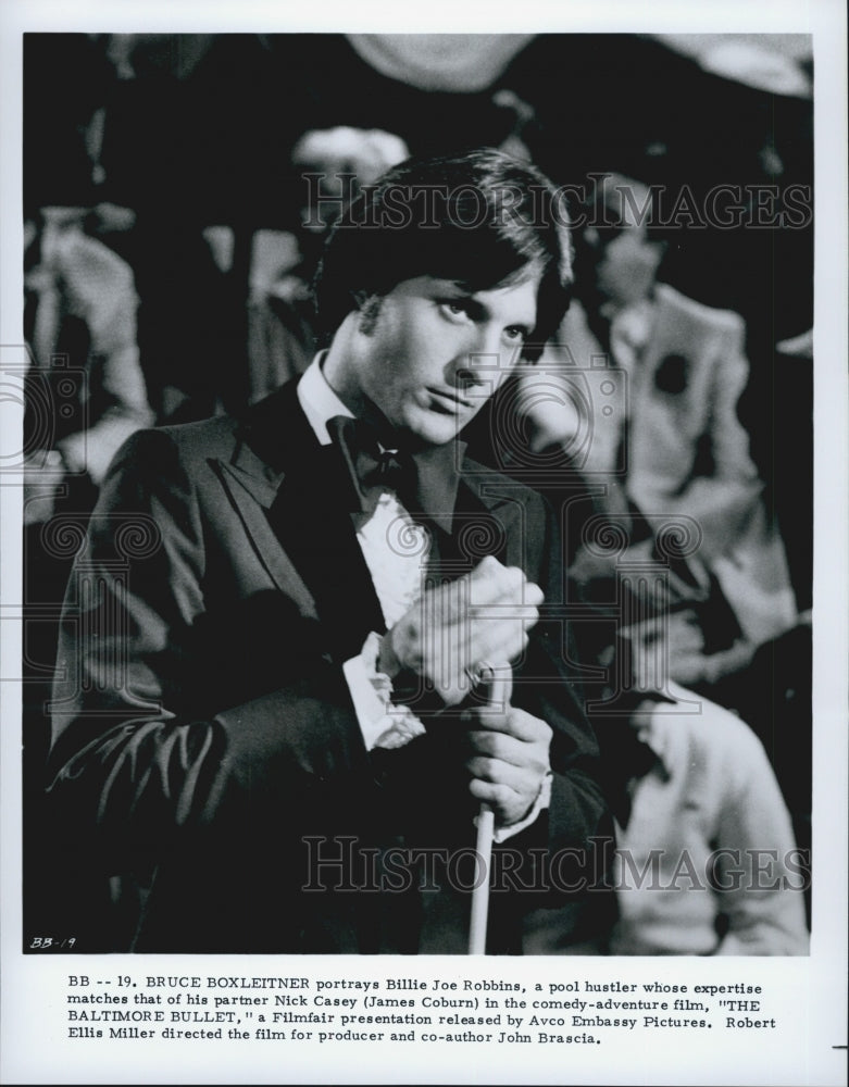 1980 Press Photo Actor Bruce Boxleitner Starring In &quot;The Baltimore Bullet&quot; - Historic Images