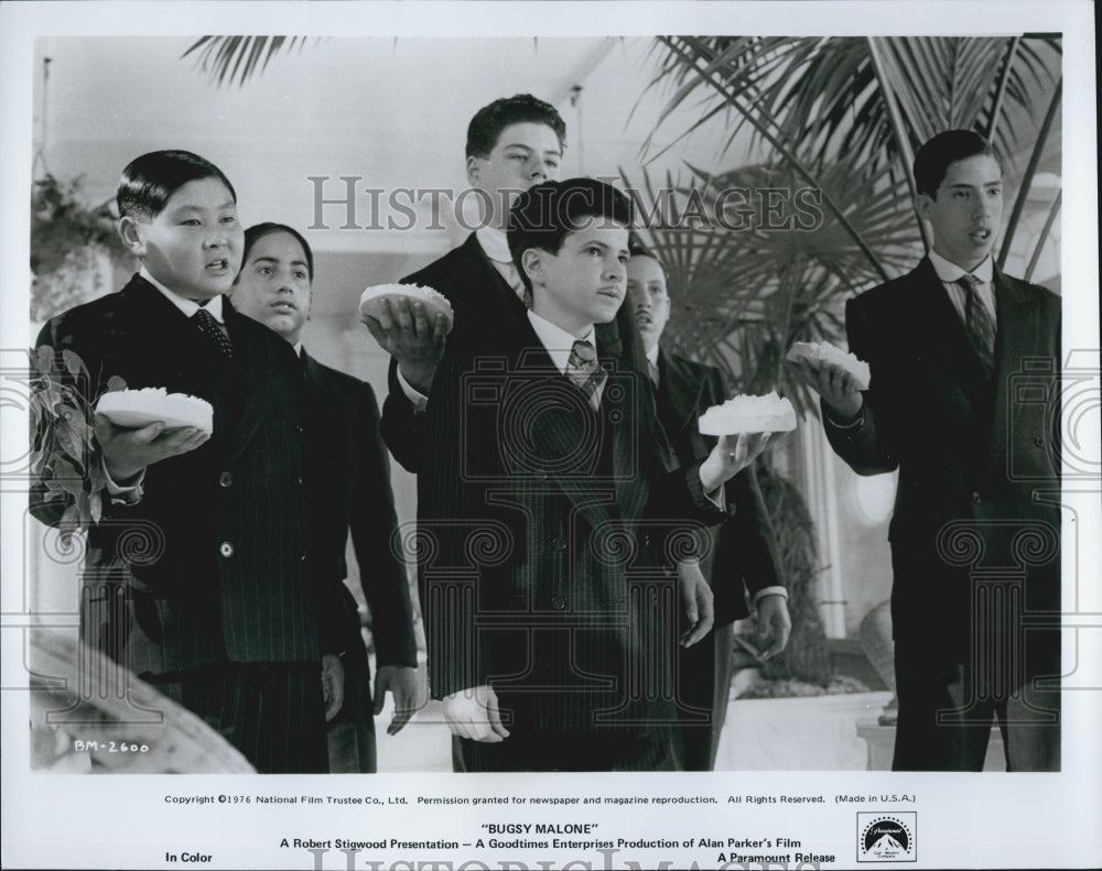 1976 Press Photo Martin Lev in &quot;Bugsy Malone&quot; - Historic Images