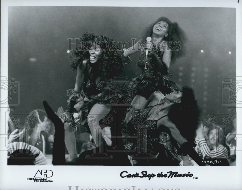 1980 Press Photo "Can't Stop the Music" music performers - Historic Images