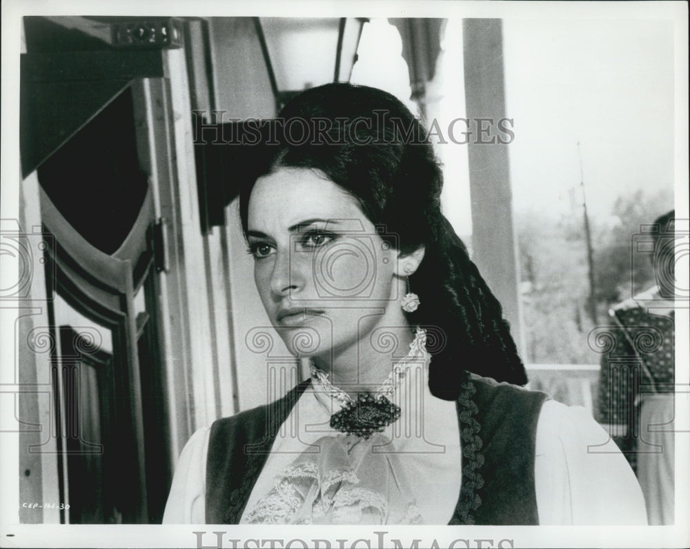 1969 Press Photo Ina Balin in &quot;Charro&quot; - Historic Images