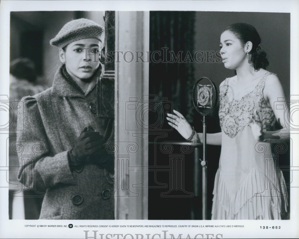 1984 Press Photo "City Of Joy Actor Patrick Swayze Art Malik Suneeta Sengupta - Historic Images