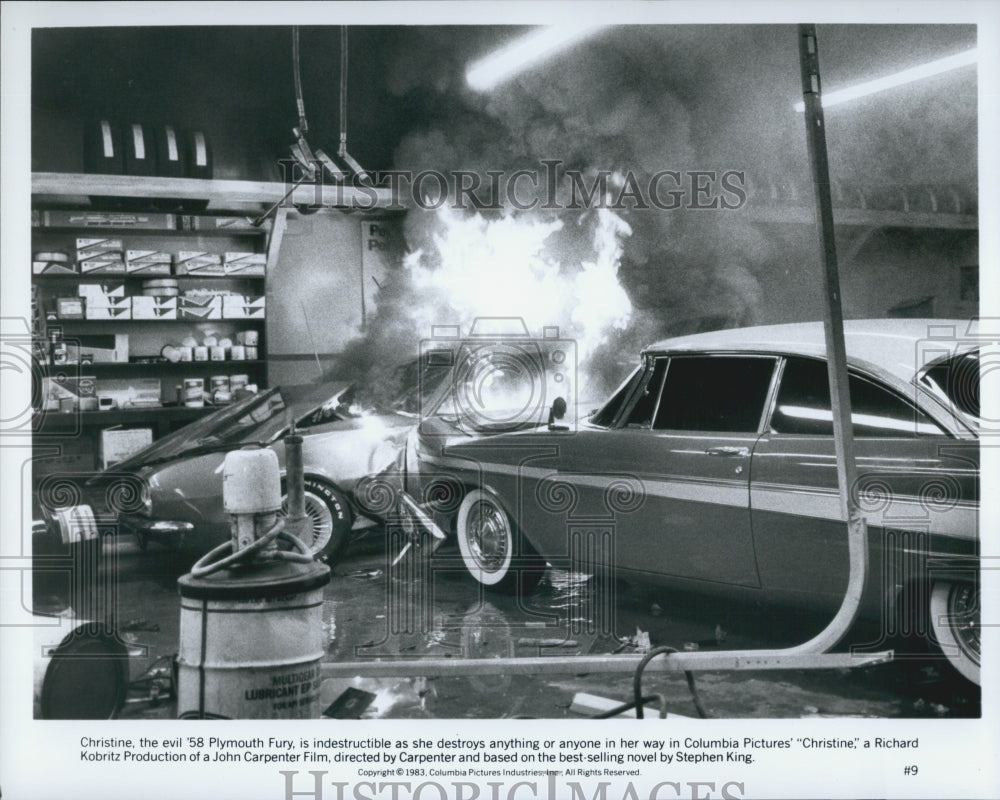 1983 Press Photo "Christine" Stuart Charno William Ostrander Film - Historic Images