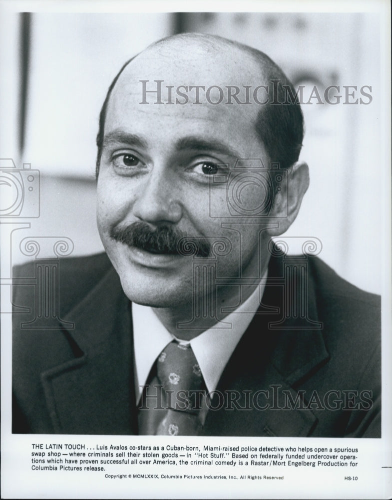 1979 Press Photo Luis Avalos &quot;Hot Stuff&quot; - Historic Images