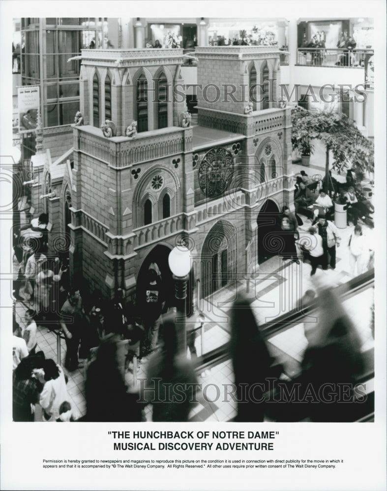 Press Photo Scene From &quot;The Hunchback of Notre Dame&quot; Musical Discovery Adventure - Historic Images