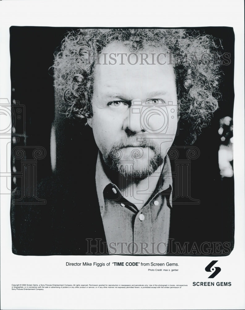 2000 Press Photo Mike Figgis Director of &quot;Time Code&quot; - Historic Images