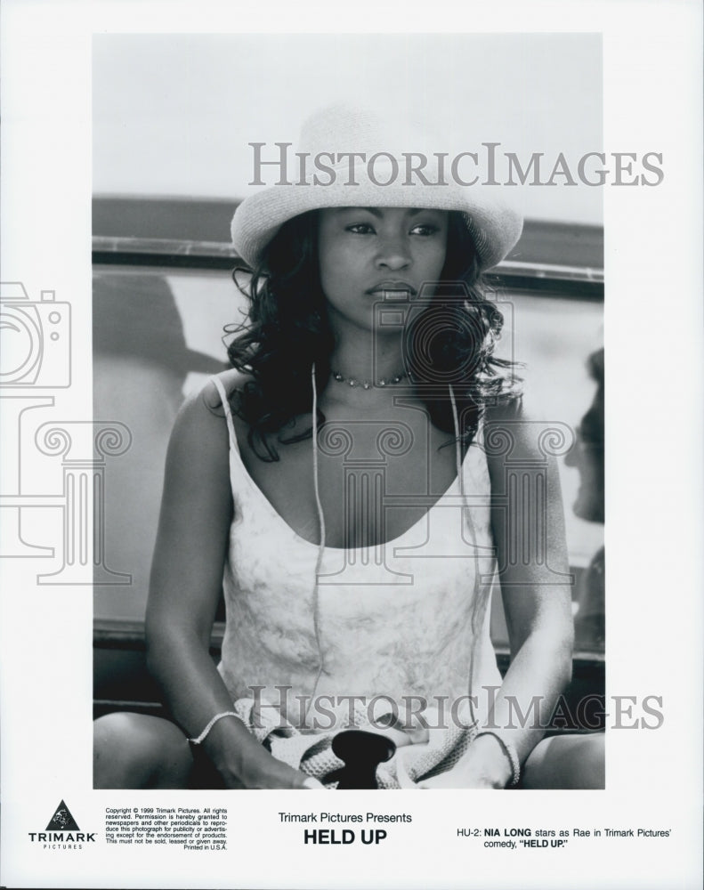 1999 Press Photo Nia Long in &quot;Held Up&quot; - DFPG26465 - Historic Images