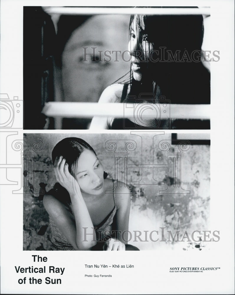 2001 Press Photo Tran Nu Yen In &quot;The Vertical Ray of The Sun&quot; - Historic Images