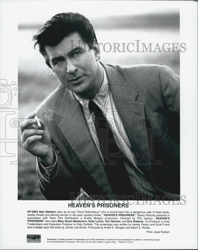 1996 Press Photo &quot;Heaven&#39;s Prisoners&quot; Alec Baldwin stars - DFPG28267 - Historic Images