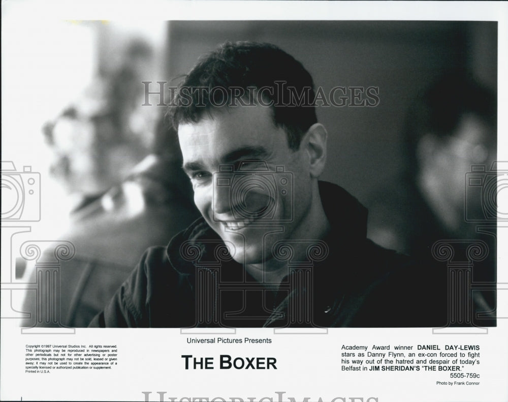 1997 Press Photo &quot;The Boxer&quot; Emily Watson Ciaran Fitzgerald Daniel Day-Lewis - Historic Images